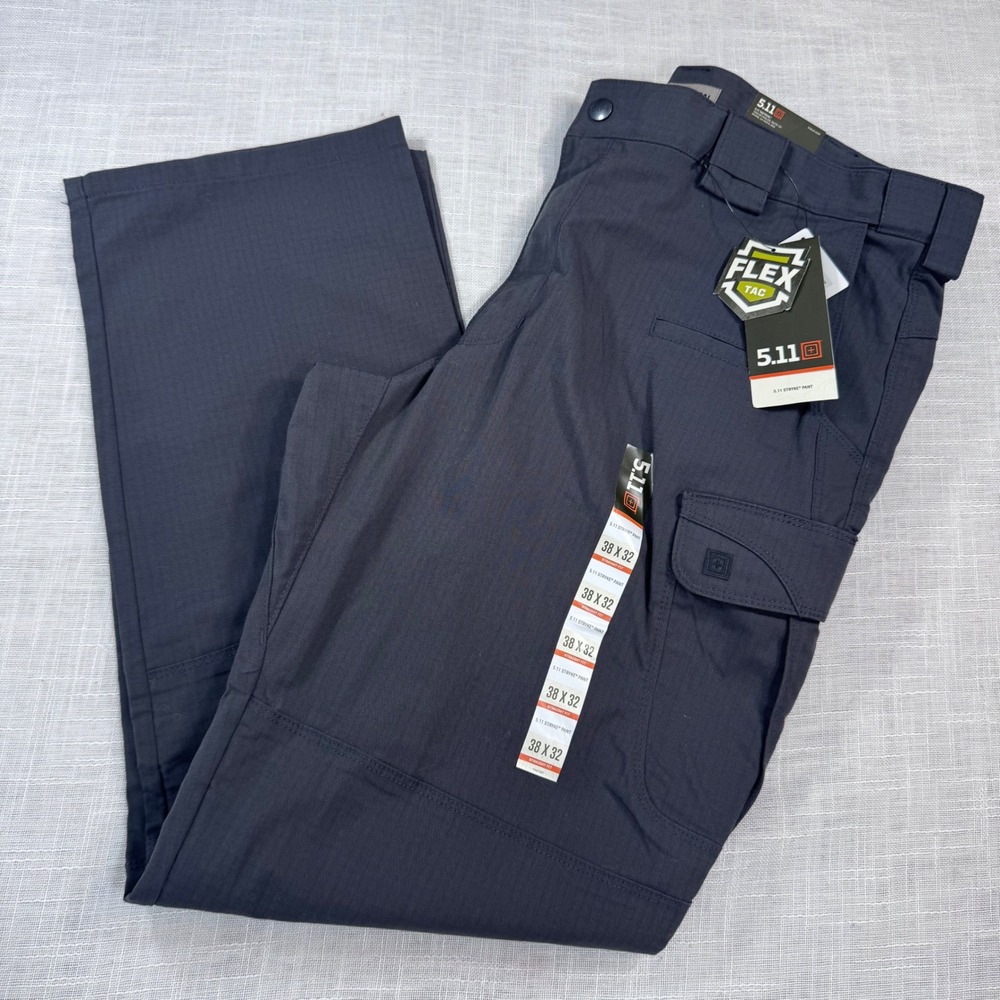 NWT 5.11 Tactical Stryke Pant 38x32 Grey Gorpcore Cargo Utility Work Performance